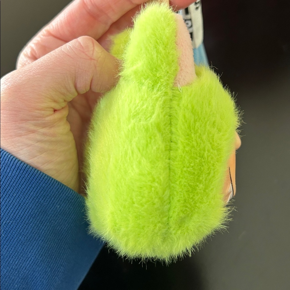 Labubu Little Monster Singing Light Up Bagcharm - Green New - Picture 8 of 15